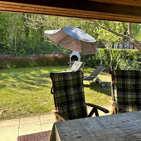 Bungalow am Dobbertiner See Bagian luar foto